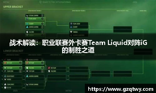 战术解读：职业联赛外卡赛Team Liquid对阵iG的制胜之道